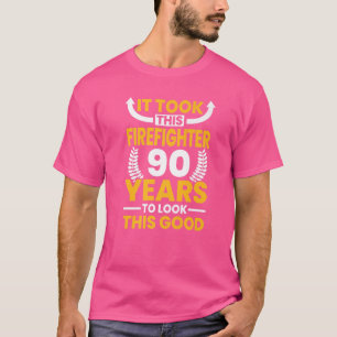 Het kostte deze brandweerman 90 jaar om dit te zie t-shirt