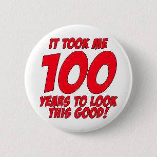 Het kostte me 100 jaar om dit goed te zien ronde button 5,7 cm