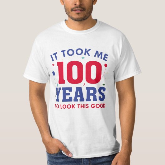 Het kostte me 100 jaar om dit goed te zien t-shirt (Voorkant)