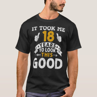 Het kostte me 18 jaar Gezegde Boys Girls 18th Birt T-shirt
