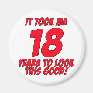 Het kostte me 18 jaar om er zo goed uit te zien magneet