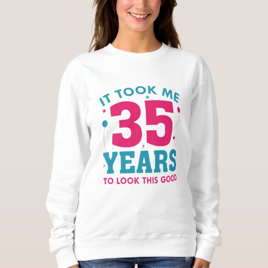 Het kostte me 35 jaar om dit goed te zien trui (Voorkant)
