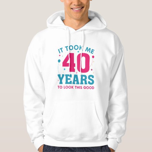 Het kostte me 40 jaar om dit goed te zien hoodie (Voorkant)
