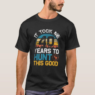 Het kostte me 40 jaar om op deze goede retro 40e A T-shirt