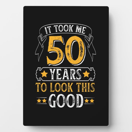 Het kostte me 50 jaar om deze goede kleur te zien fotoplaat (voorkant)