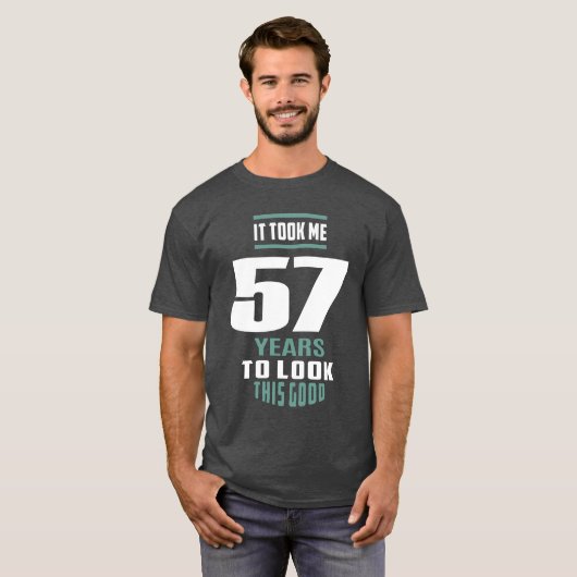 Het kostte me 57 jaar t-shirt (Voorkant volledig)