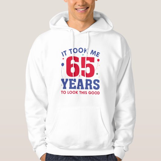 Het kostte me 65 jaar om dit goed te zien hoodie (Voorkant)
