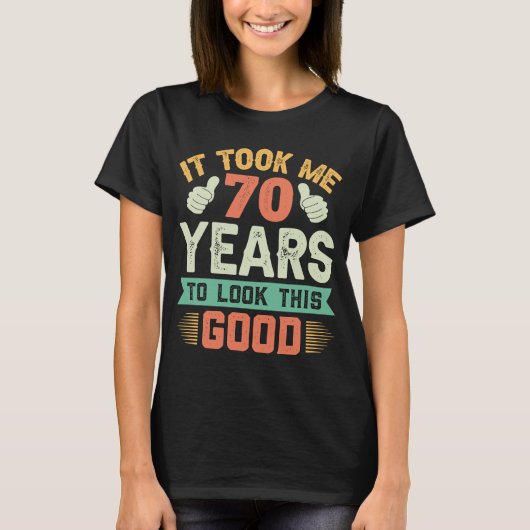 Het kostte me 70 jaar 70e verjaardag Decoraties Pa T-shirt (Voorkant)