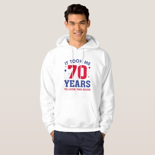 Het kostte me 70 jaar om dit goed te zien hoodie (Voorkant volledig)