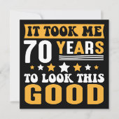 Het kostte me 70 jaar om er zo goed uit te zien kaart (Voorkant)