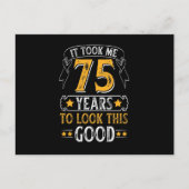 Het kostte me 75 jaar om naar dit goede ontwerp te briefkaart (Voorkant)