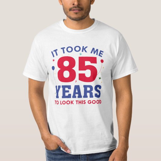 Het kostte me 85 jaar om dit goed te zien t-shirt (Voorkant)