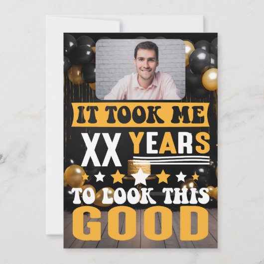 Het kostte me jaren Custom Age Grappig Verjaardags Kaart (Voorkant)