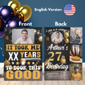 Het kostte me jaren Custom Age Grappig Verjaardags Kaart