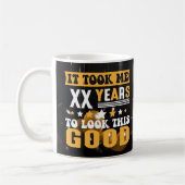 Het kostte me jaren Custom Age Grappig Verjaardags Koffiemok (Links)