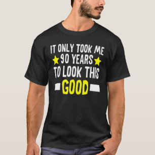 Het kostte me maar 90 jaar om deze goede 90e bi te t-shirt