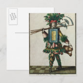 Het kostuum van de Gardener Briefkaart (Voorkant / Achterkant)