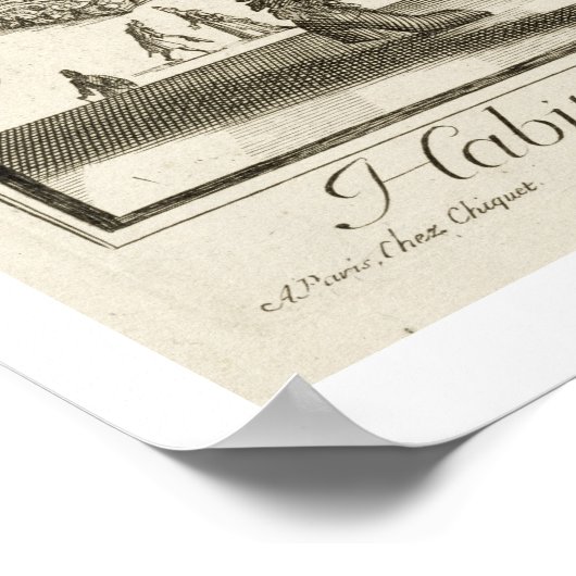 Het kostuum van de Gardener, illustratie uit de 'D Poster (Hoek)