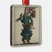 Het kostuum van de Mason Metalen Ornament (Rechts)