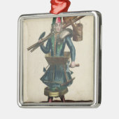 Het kostuum van de Mason Metalen Ornament (Links)