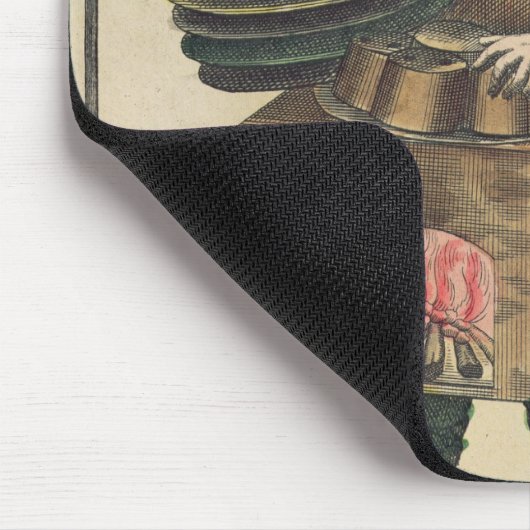 Het kostuum van de Milliner Muismat (Hoek)