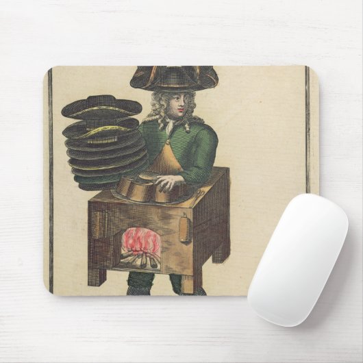 Het kostuum van de Milliner Muismat (Met muis)