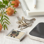 Het kostuum van de Milliner Sleutelhanger (Zijkant)