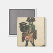 Het kostuum van de molenaar magneet (Voorkant / Achterkant)