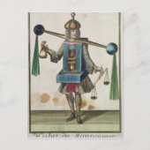 Het kostuum van de Munter Briefkaart (Voorkant)