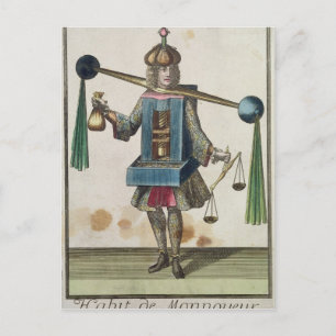 Het kostuum van de Munter Briefkaart