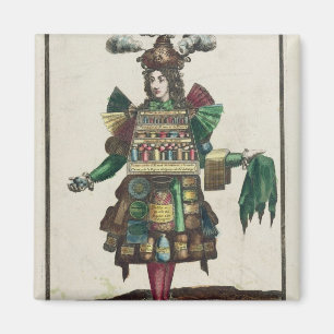 Het kostuum van de parfumer magneet