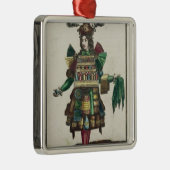 Het kostuum van de parfumer metalen ornament (Rechts)