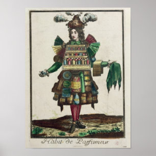 Het kostuum van de parfumer poster
