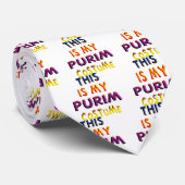 Het Kostuum van Purim Stropdas (Opgerold)