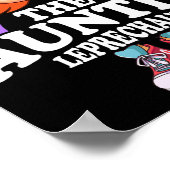 Het kostuum van tante Leprechaun St Patricks Day Poster (Hoek)