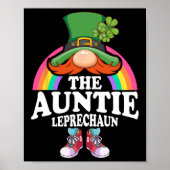 Het kostuum van tante Leprechaun St Patricks Day Poster (Voorkant)
