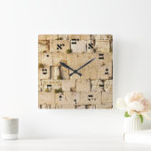 Het Kotel - Hebreeuwse Blok die het huren Vierkante Klok (Huis)