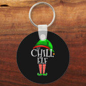 Het Koude Elf Familie Matching Groep Kerstcadeau Sleutelhanger (Voorkant)