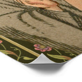 Het krachtige preken van de Bede (P 008; Citaat) Poster (Hoek)