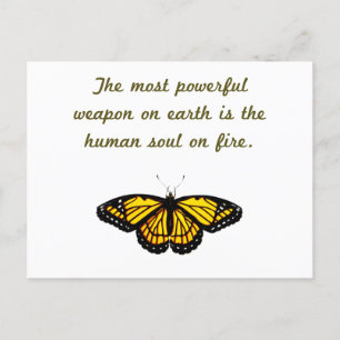 Het krachtigste wapen briefkaart