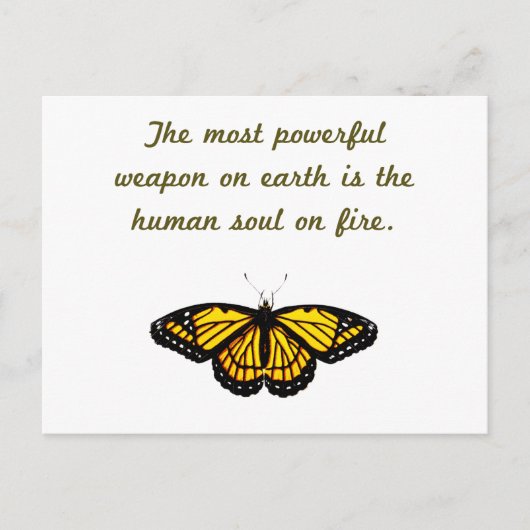 Het krachtigste wapen briefkaart (Voorkant)