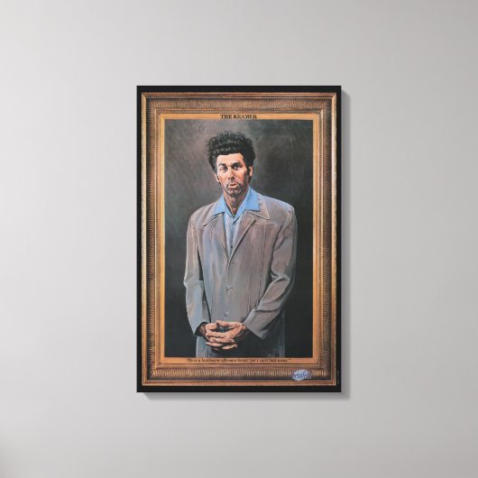 Het Kramer Portret Canvas Afdruk (Voorkant)