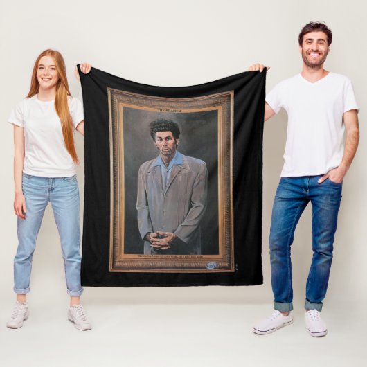 Het Kramer Portret Fleece Deken (In situ)
