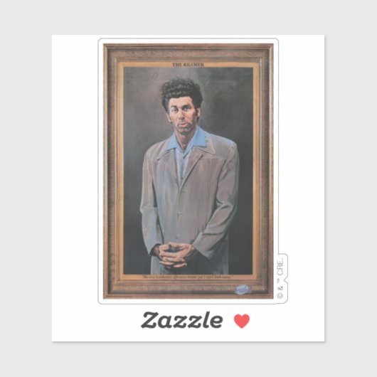 Het Kramer Portret Sticker (Vel)