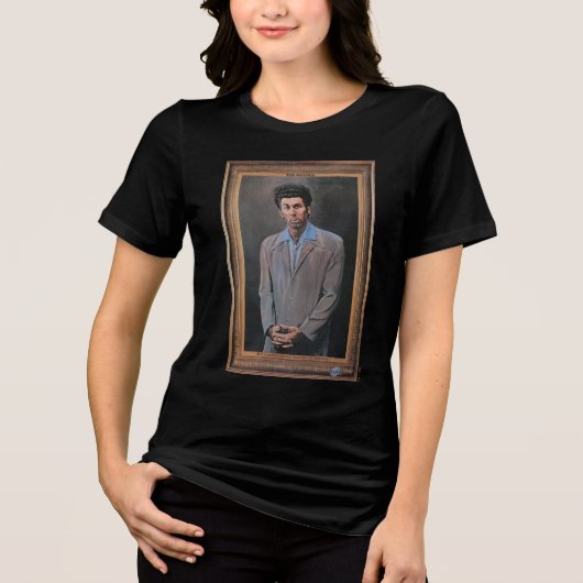 Het Kramer Portret Tri-Blend Shirt (Voorkant)
