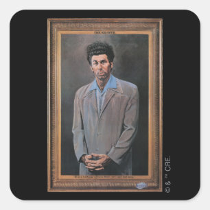 Het Kramer Portret Vierkante Sticker