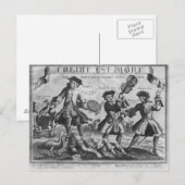 Het krediet is dood, de slechte debiteuren hebben briefkaart (Voorkant / Achterkant)