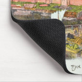 Het Kremlin in Moskou in de tijd van Tsar Ivan III Muismat (Hoek)