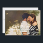 Het KRIJGEN HITCHED Foto sparen de Mededeling van  Save The Date<br><div class="desc"></div>