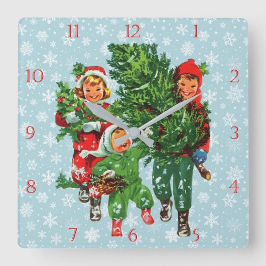 Het krijgen van de Klok van de Kerstboom (Voorkant)